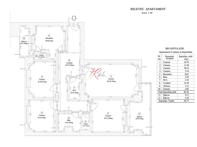 Circului, vanzare apartament 4 camere.